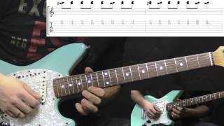 Sepultura - Territory - SOLO - Metal Guitar Lesson (with TABS)