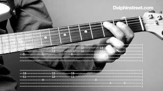 Blues Guitar Lesson - Shuffle Rhythm & Chords "Fill It"