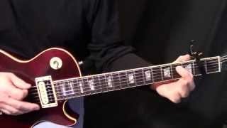 how to play "Run to You" by Bryan Adams on guitar - rhythm & solo guitar lesson