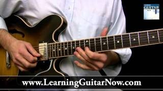 Blues Guitar Turnaround Lick Lesson Key of B