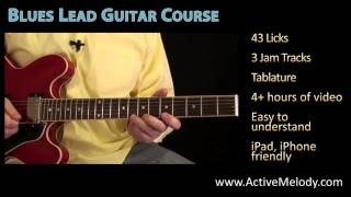 How To Play Blues Lead Guitar - Course