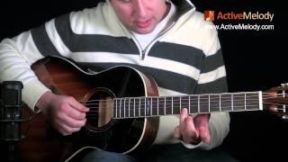 Eric Clapton Acoustic Blues Lead Guitar Lesson -- Ragtime: EP015