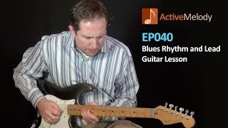 Funk Blues Rhythm and Lead Guitar Lesson -- EP040