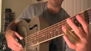 Death Letter Blues Son House Guitar Lesson Delta Lou Part 1