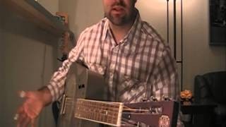 Preachin Blues Son House guitar lesson Delta Lou part 1