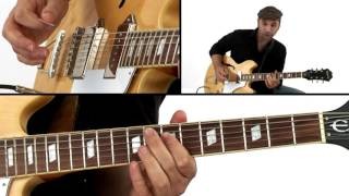 Swing Blues Guitar Lesson - Billy Boy: Solo 2 Breakdown - David Blacker
