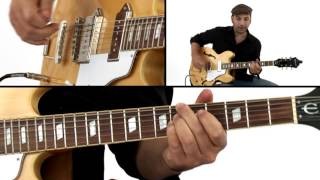 Swing Blues Guitar Lesson - Billy Boy: Solo 1 Breakdown - David Blacker