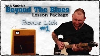 Josh Smith - Blues Guitar Lesson - Diminished Lick - Bonus Lick #1 - Guitar Breakdown - How To Play