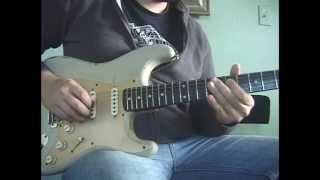 Albert Collins style blues lick guitar lesson