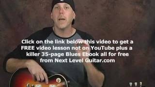 Rock Blues licks guitar lesson add pinky strength string bending tips on Gibson Les Paul