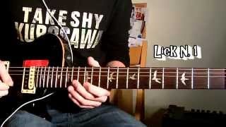 Chromatic Guitar Licks - Crazy Guitar Lesson - Advanced Guitar Licks