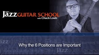 Jazz Guitar Lessons with Chuck Loeb - The 6 Positions