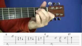 Acoustic Blues Techniques - #2 Lightnin' Hopkins - Guitar Lesson - Jim Bruce