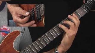 Blues Guitar Lessons - Boogie Woogie - Brad Carlton - Open Position Forms