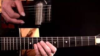 50 Jump Blues Licks - #4 Raking Fours - Guitar Lesson - Matthieu Brandt