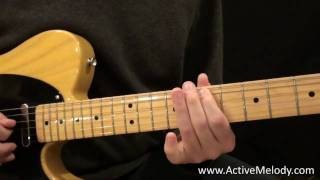 An Easy Guitar Solo in the Major Pentatonic Scale (Key of E)