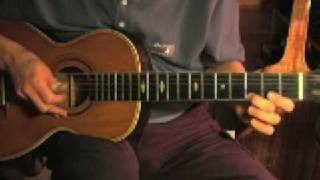 Slow Blues in E - Fingerpicking Guitar Lesson - Bad Blues Part 3