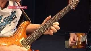 Stuart Bull - Greg Howe & Tom Quayle Inspired Jazz Fusion Style Lick Lesson with TAB - LickLibrary