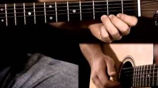Blues Guitar Fingerpicking with Bends- Acoustic Guitar Lesson
