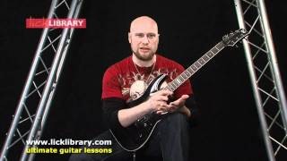 Andy James - Guitar Tips Alternate Picking - licklibrary Session 8