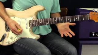 Blues Rock Soloing - Shifting Positions - Guitar Lesson