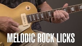 Melodic Rock Licks Guitar Lesson