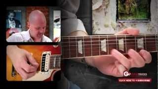 Unison Guitar Bends - Solo Rock Guitar Lesson - Free Lesson - Guitar Tricks