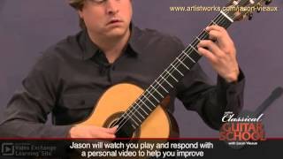Classical Guitar Lesson: Bach BWV 996 - Courante