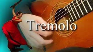 Tremolo Tutorial (Flamenco and Classical) Spanish Guitar School Free Lesson
