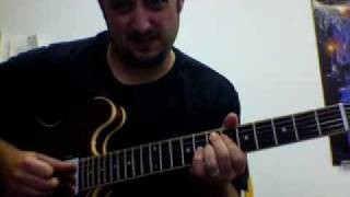 Guitar Lessons Scales - Blues and Jazz Minor Scale - Aeolian Mode
