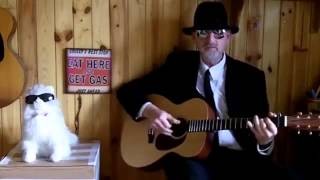 Acoustic Blues Blues Guitar - Jesus, Takin' Me Home - Reverend Jim Bavery