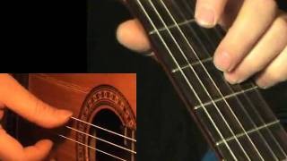 Blue Blues - fingerstyle + TAB! Acoustic guitar lesson