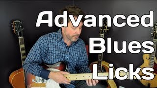 Guitar Blues Licks - Free Guitar Lesson Advanced - Video 6 of 7