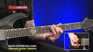 Shredding The Blues Online Guitar Lesson Sample With Andy James | Licklibrary