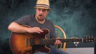 lead guitar lessons - blues and funk solos