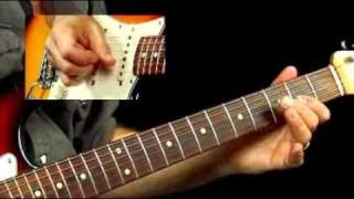 Slow Power Blues Guitar Lessons - Andy Aledort - Doublestop Sixths