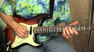Guitar Lessons - Lead Guitar Solo Lessons - Jazzy licks for Rock and Blues