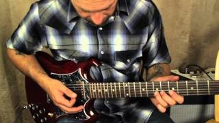 Blues Guitar Lessons - BB King inspired Lick - Lead Guitar Solos Major/Minor