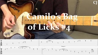 Mixolydian Blues Lick (With Tab) - Guitar Lesson - Camilo's Bag of Licks #4