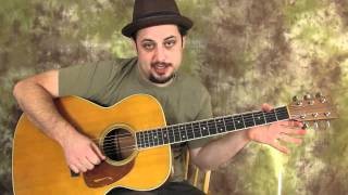 Acoustic Blues Guitar Lessons - Acoustic Blues Lick
