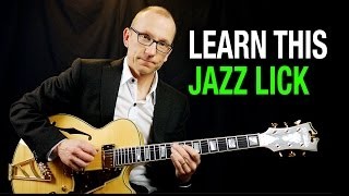 Jazz Blues Lick - Guitar Lesson by Robert Renman Feb 2016