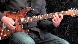 Country Blues Groove #1 - Guitar Solo