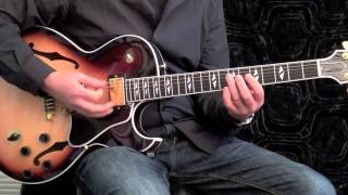 Swing Jazz #1 - Blues Guitar Solo Wes Montgomery Style