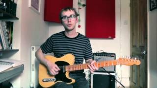 Blues Rhythm Guitar Lesson  - Upbeat Shuffle