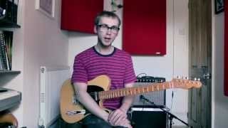 Blues Rhythm Guitar Lesson - Bass Note Shuffle In A