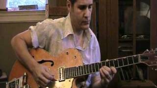 Rockabilly Guitar lesson w/ Fred Stucky on a 1959 Gretsch 6120