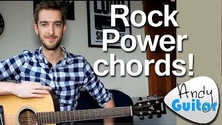 Easy Rock Power Chords - Beginners Course #L205