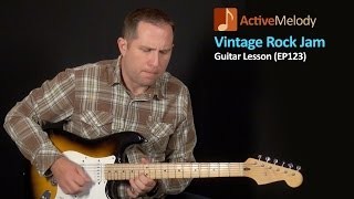 Vintage Rock Jam Guitar Lesson - Robin Trower, Dave Mason - EP123