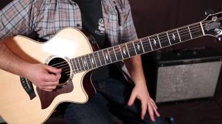 Bluegrass Guitar Lesson:  The Basic Scale for Bluegrass Guitar, G Major Pentatonic blues