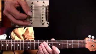 50 Jump Blues Licks - #14 Ronnie On Four - Guitar Lesson - Matthieu Brandt
